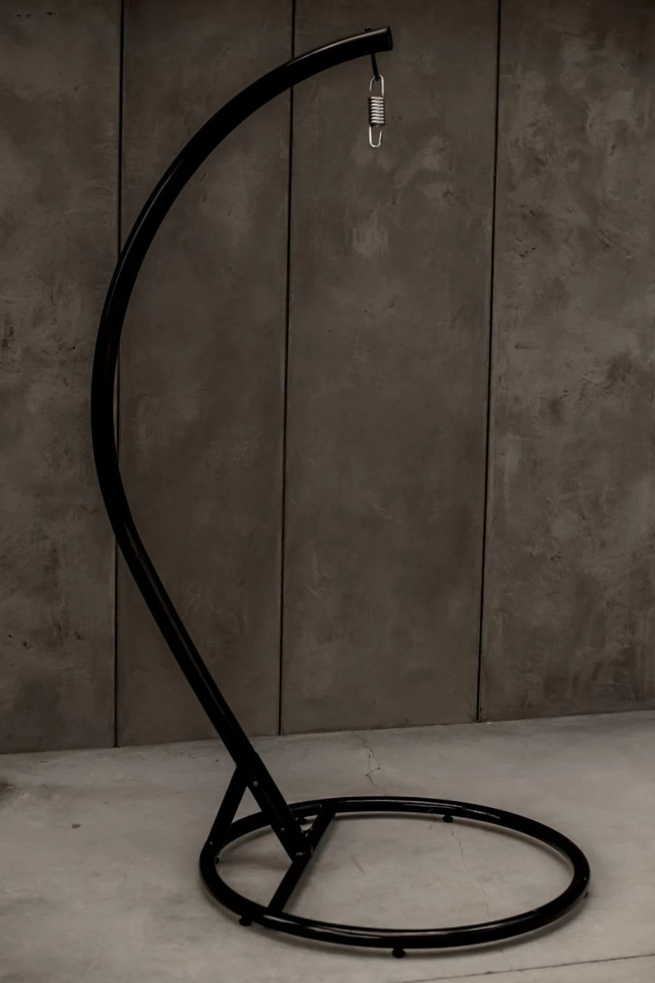 RATTAN HANGING CHAIR STEEL STAND