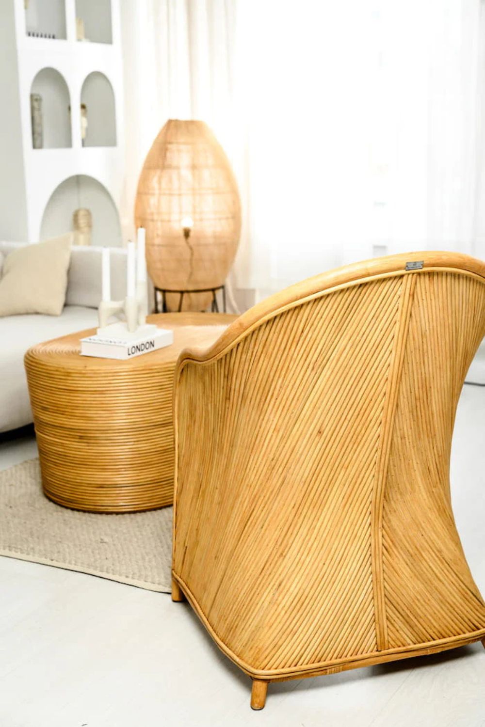 TEGAL DORIS CHAIR NATURAL