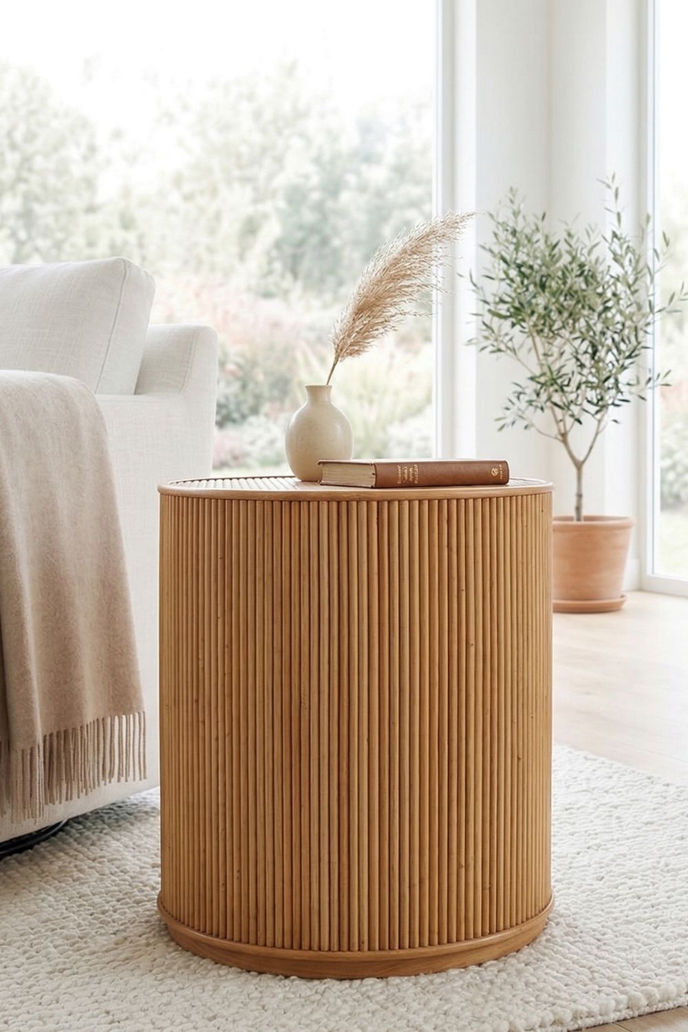 TEGAL JAY STOOL TABLE NATURAL