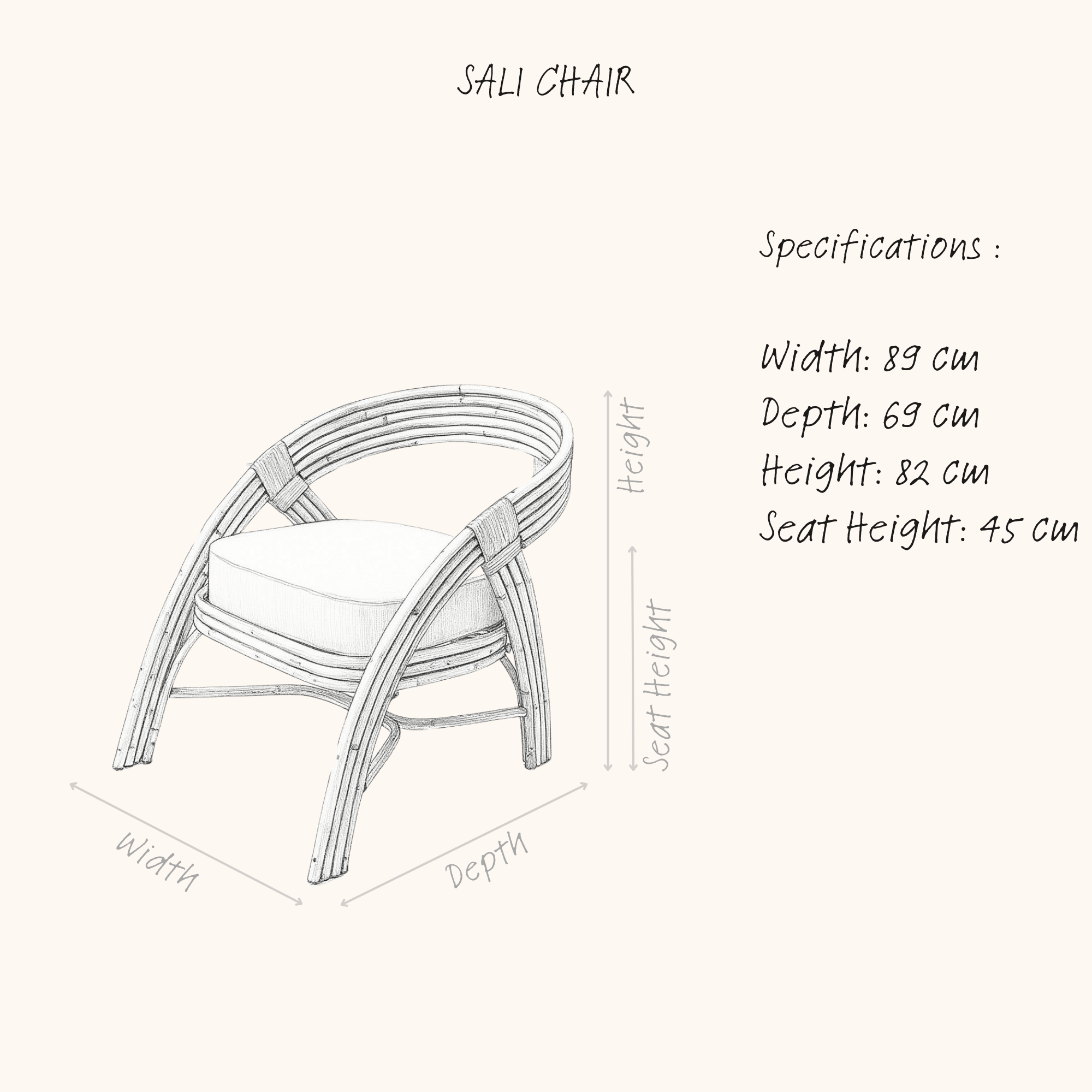 SALI CHAIR sketch