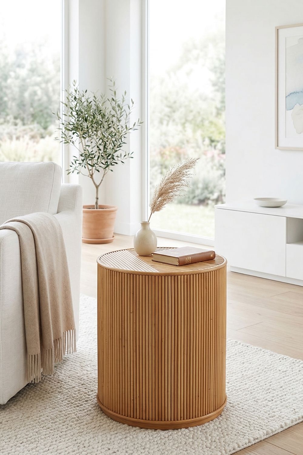 TEGAL JAY STOOL TABLE NATURAL