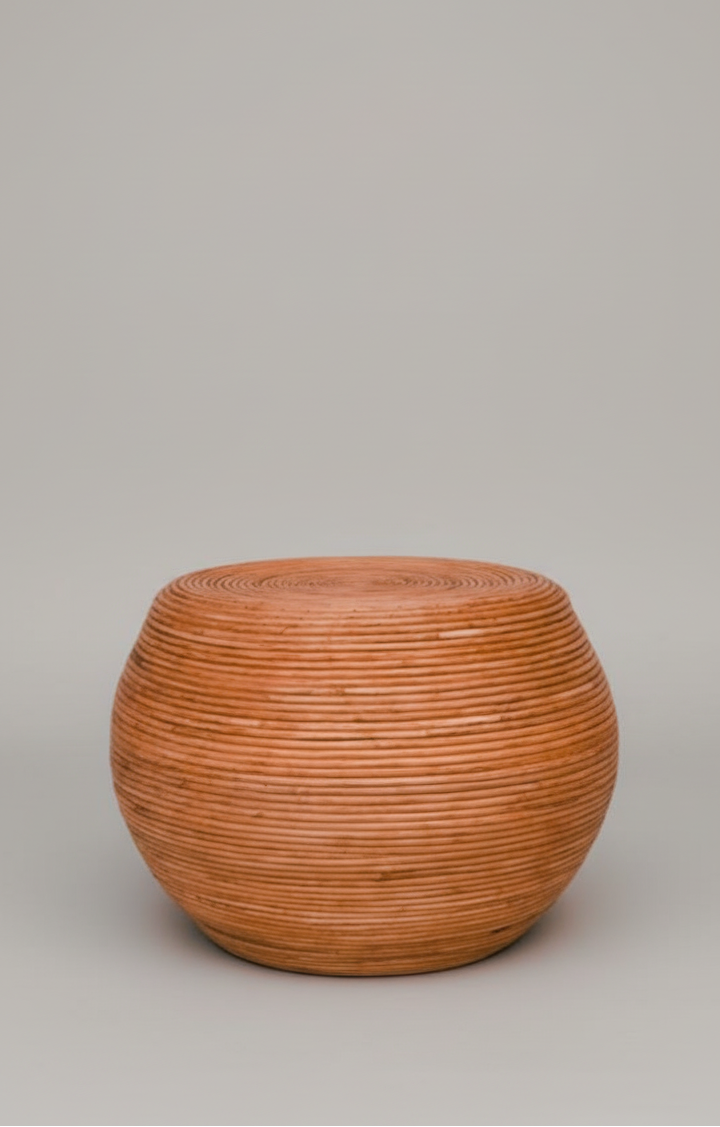 TEGAL TABLE ROUND COGNAC