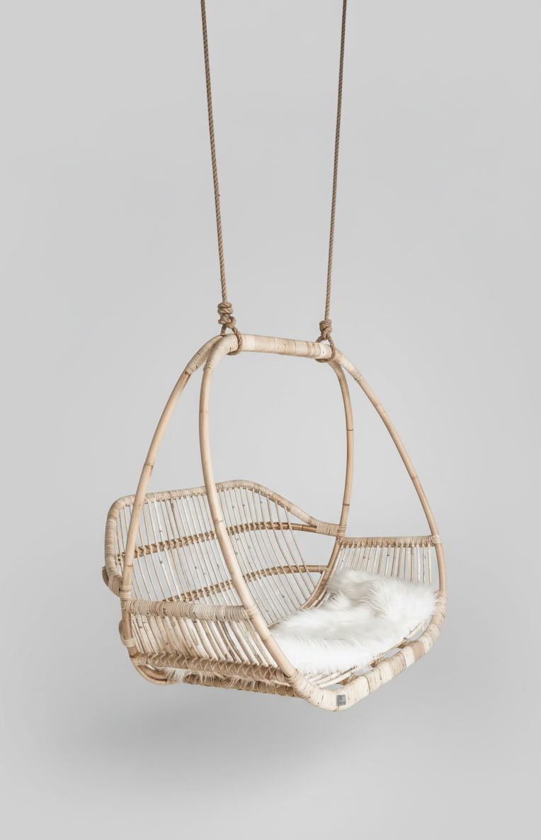 RATTAN HANGING CHAIR HENRY DOUBLE