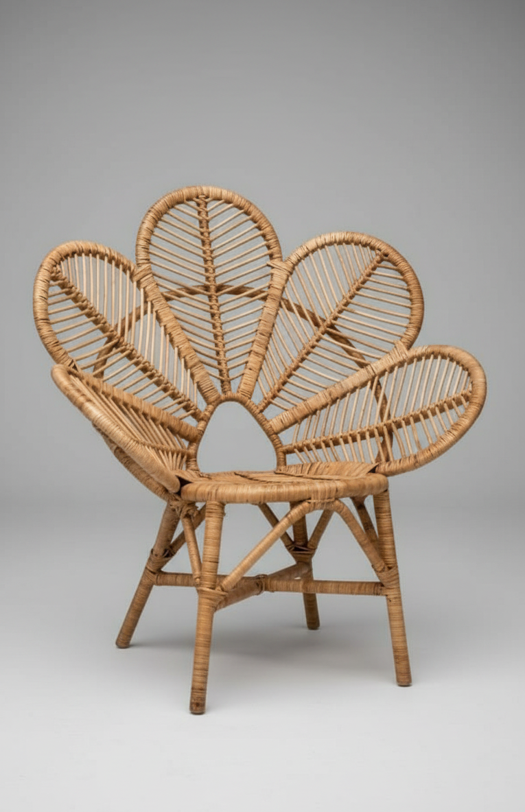 MONNA FLOWER CHAIR NATURAL