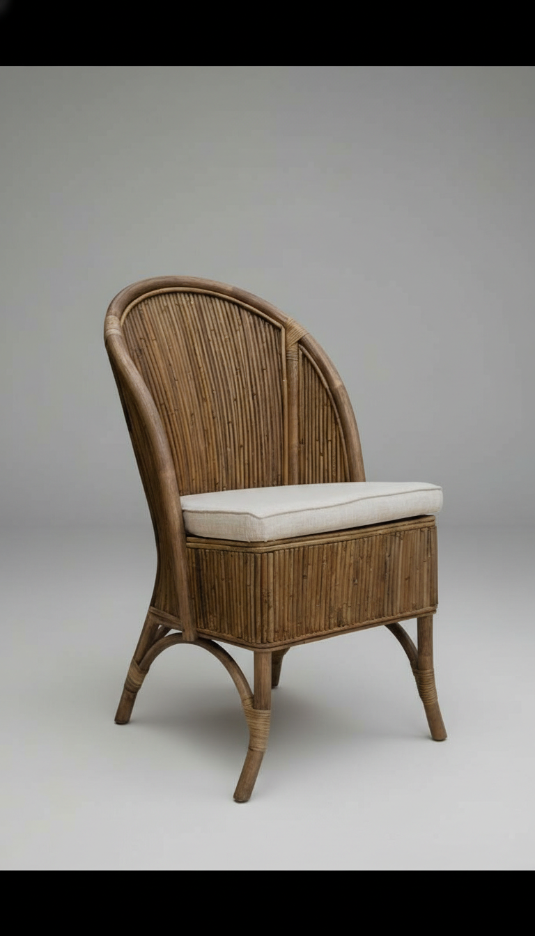 TEGAL LEVI CHAIR BROWN