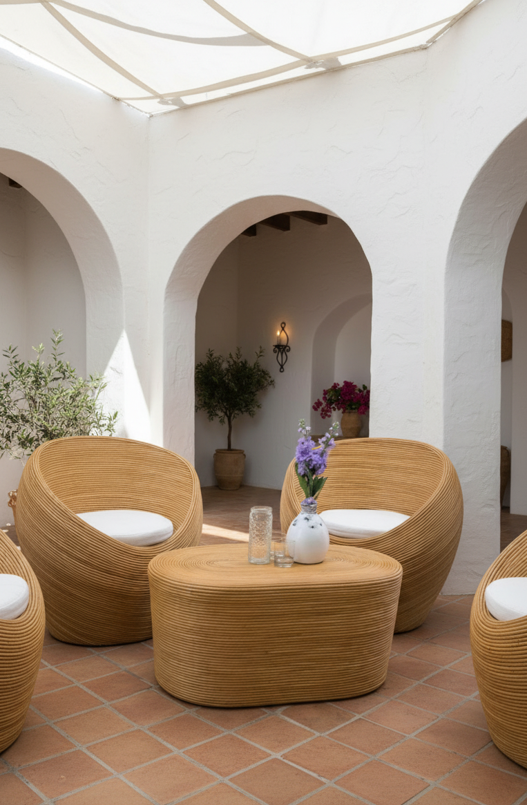 TEGAL TABLE OVAL NATURAL