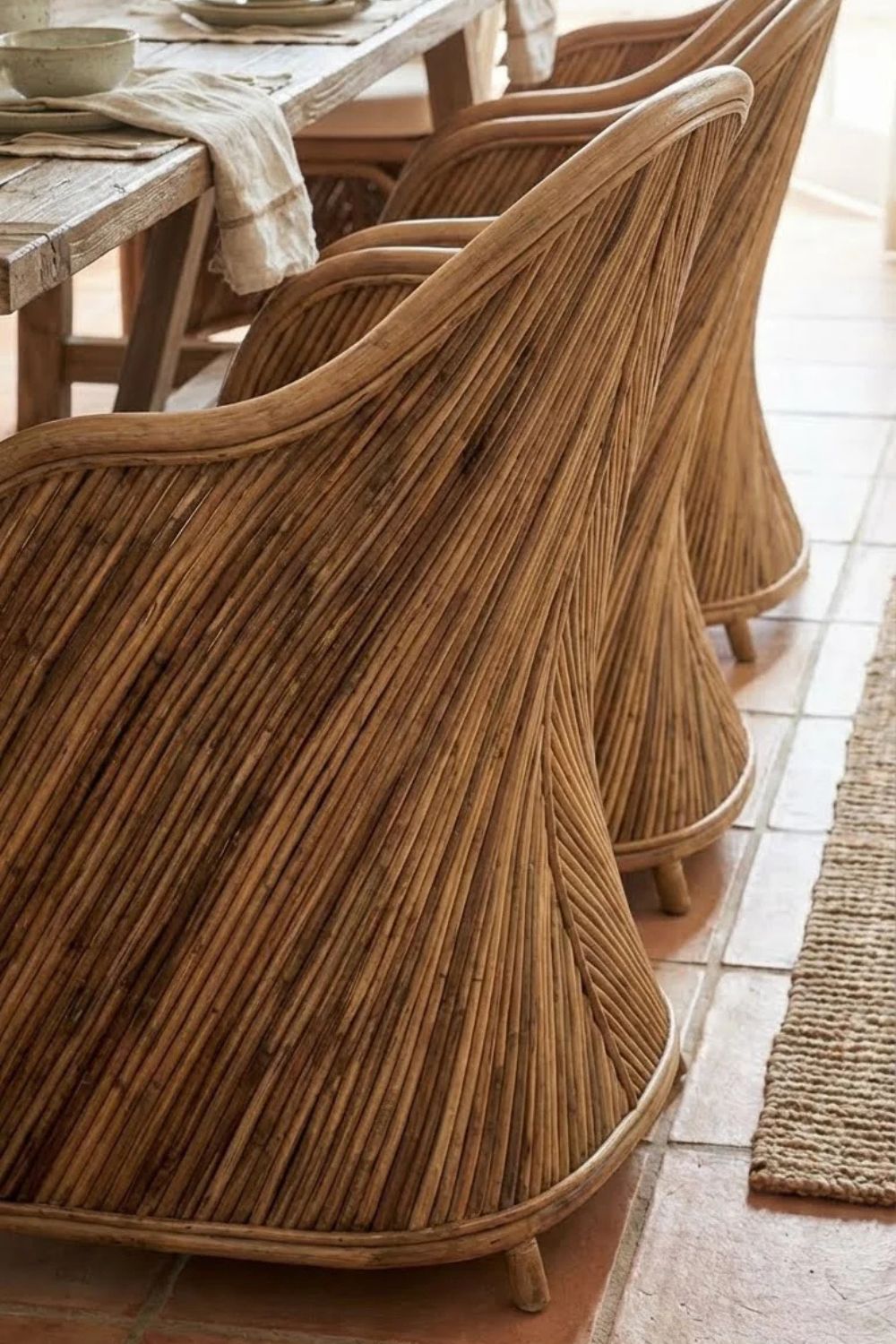 TEGAL DORIS CHAIR BROWN