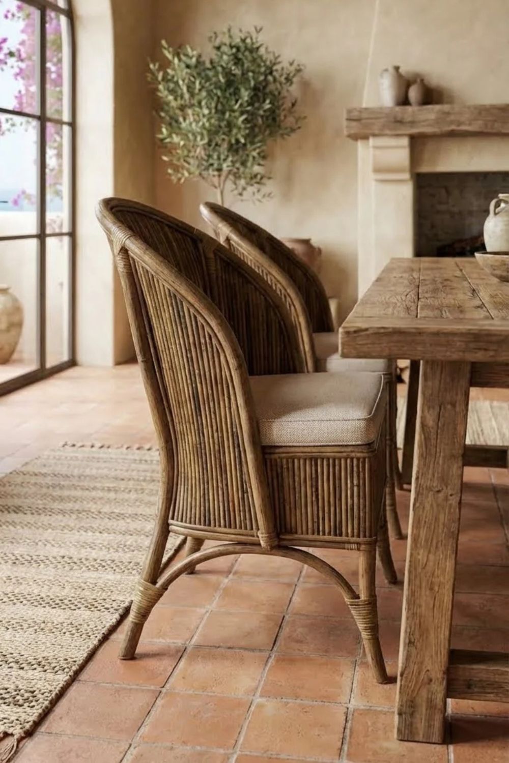 TEGAL LEVI CHAIR BROWN