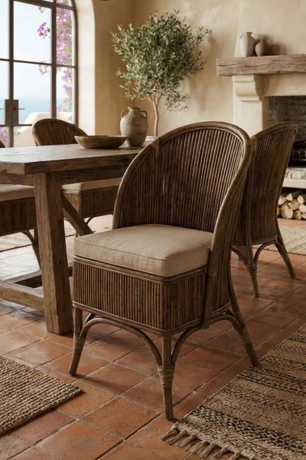 TEGAL LEVI CHAIR NATURAL