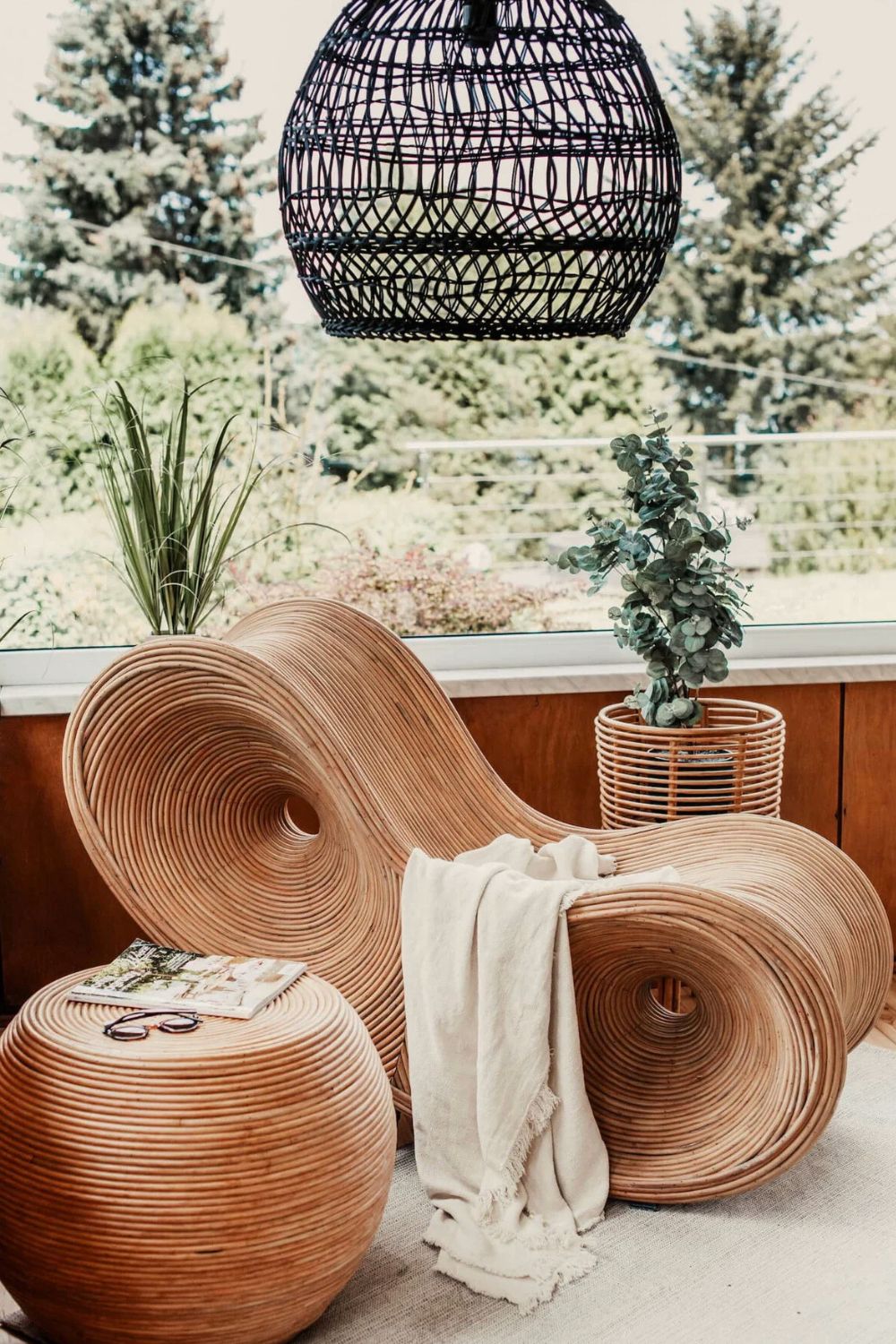 TEGAL ROBIN SUN LOUNGER COGNAC