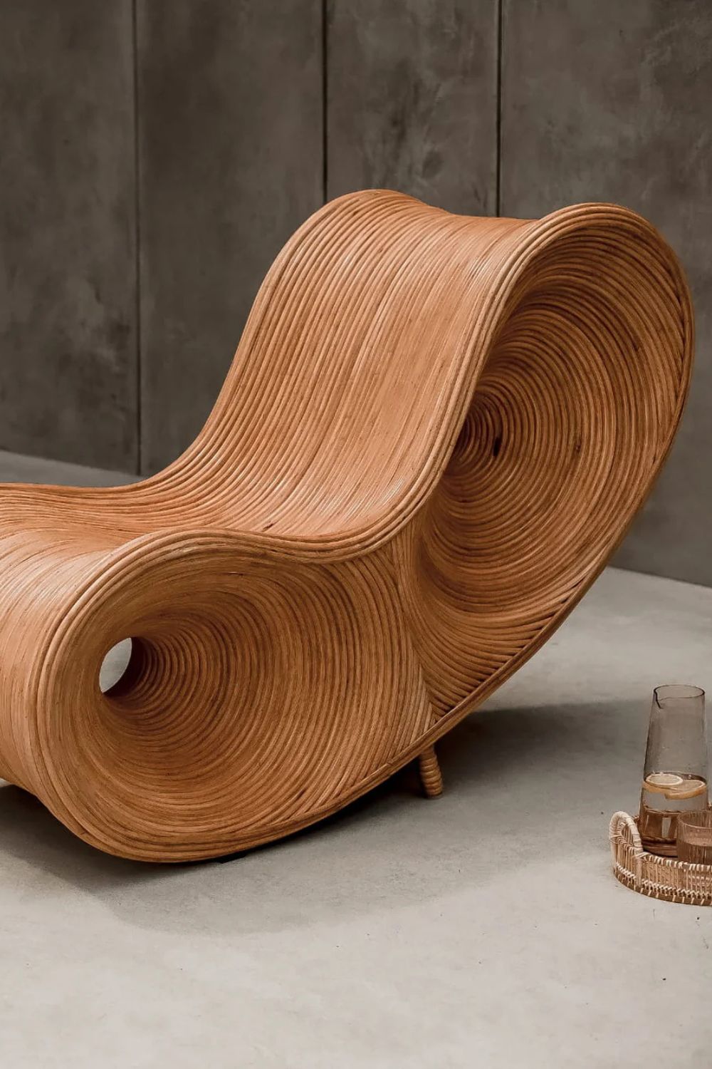 TEGAL ROBIN SUN LOUNGER COGNAC