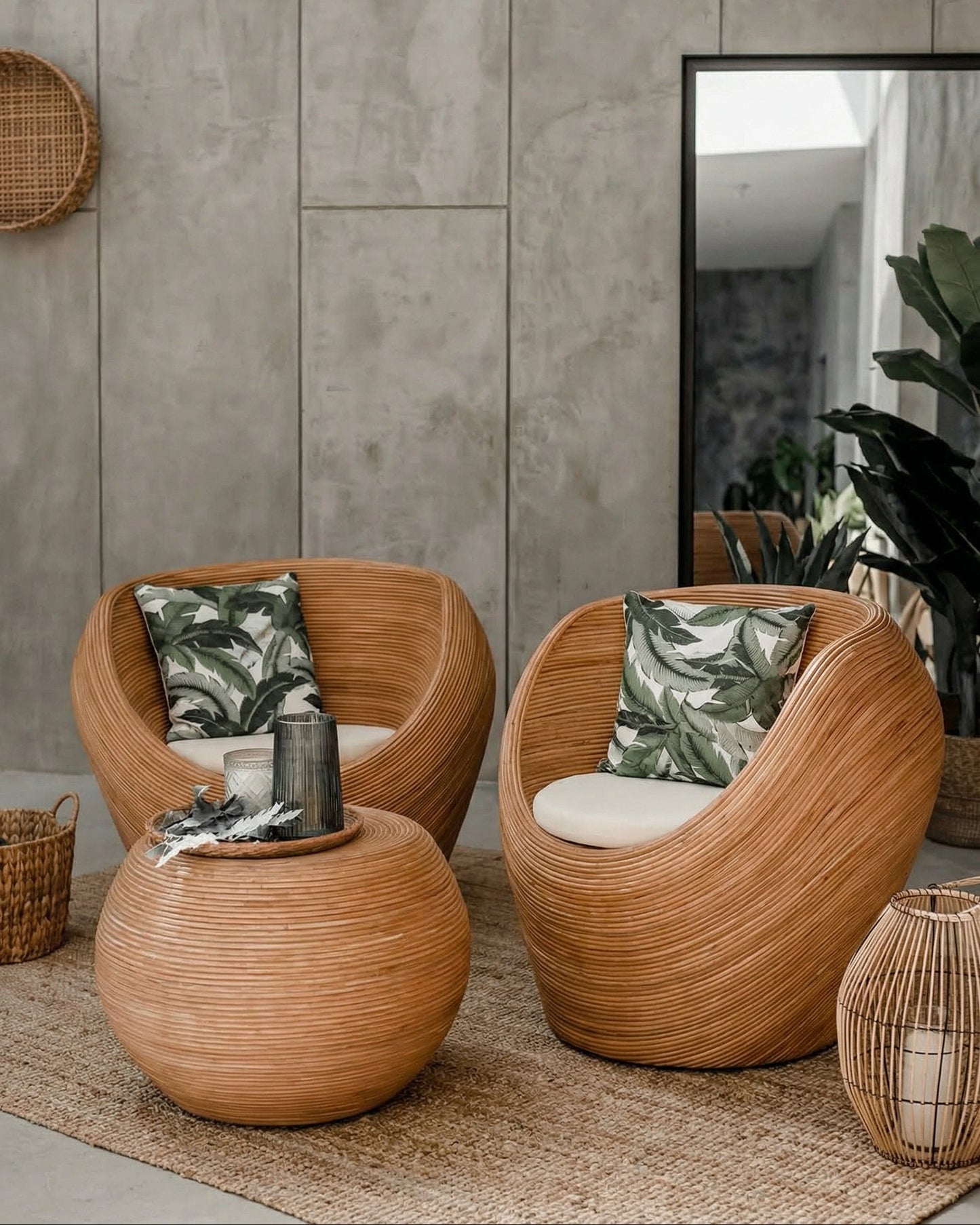 TEGAL ARMCHAIR BROWN