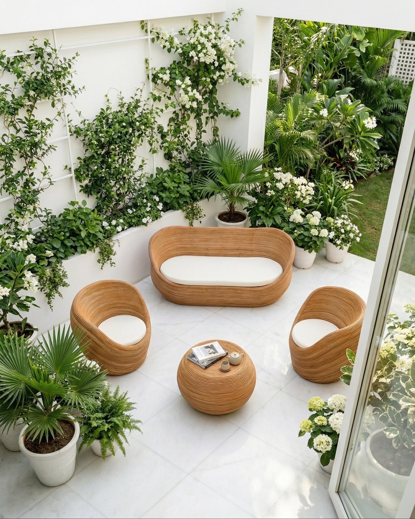TEGAL ARMCHAIR BROWN