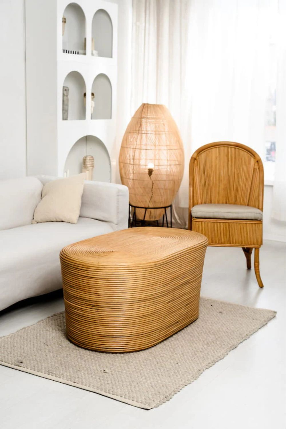 TEGAL LEVI CHAIR NATURAL