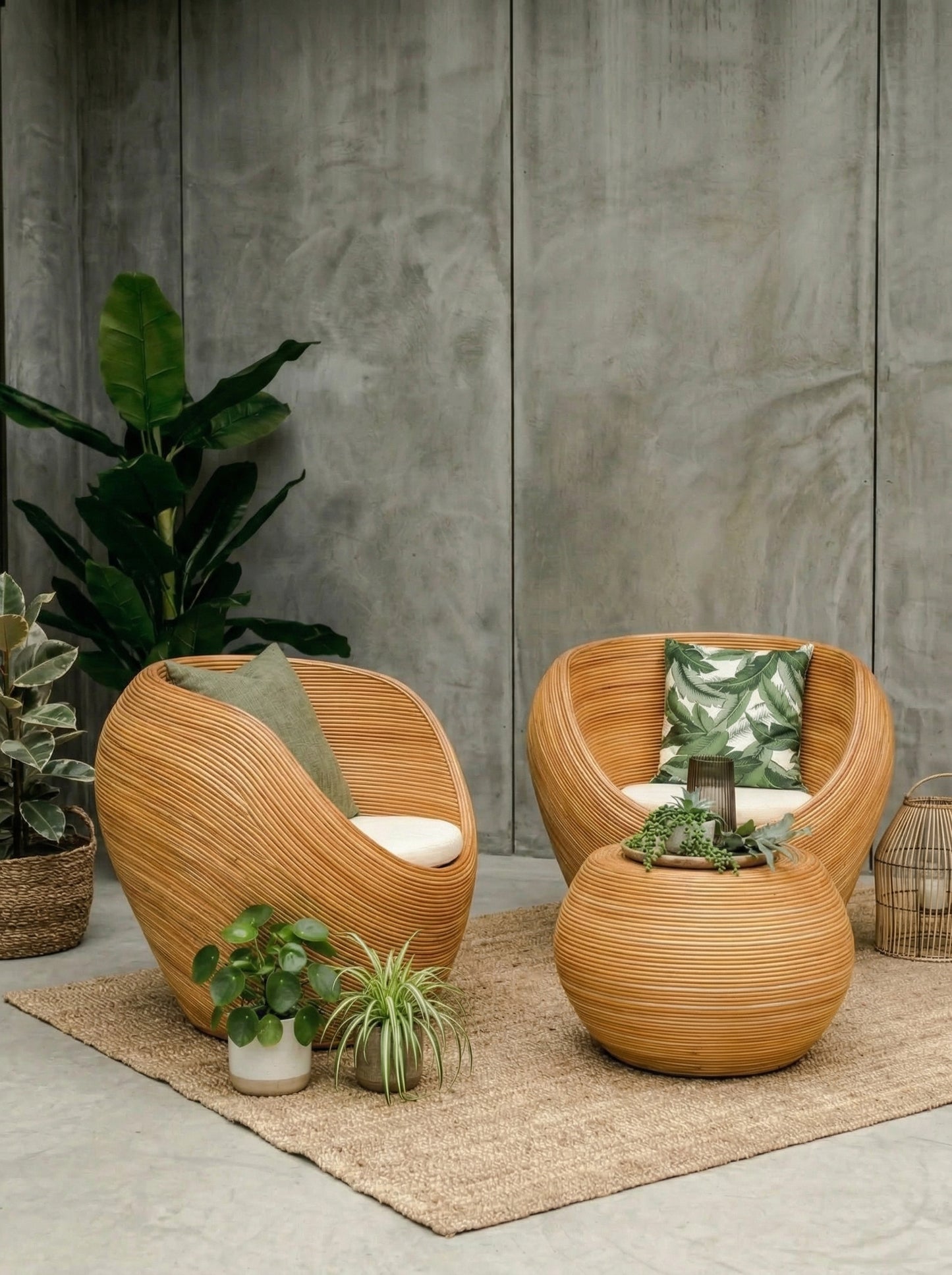 TEGAL ARMCHAIR BROWN