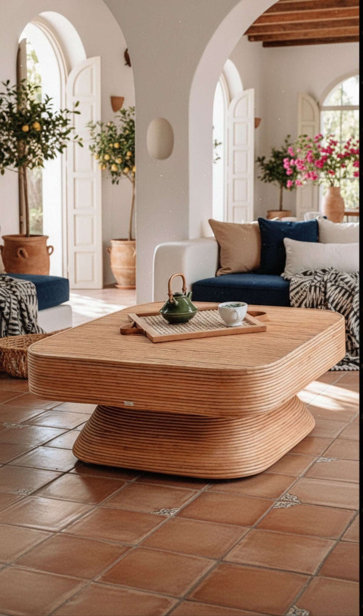 TEGAL CARLA TABLE TILTED